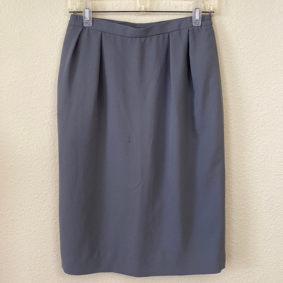 Olive green/Dark sage Pencil Skirt - Picture 1 of 10